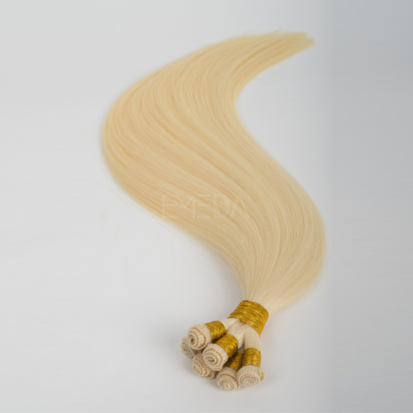 Factory price fast delivery hand tied 8A indian hair extension CX050